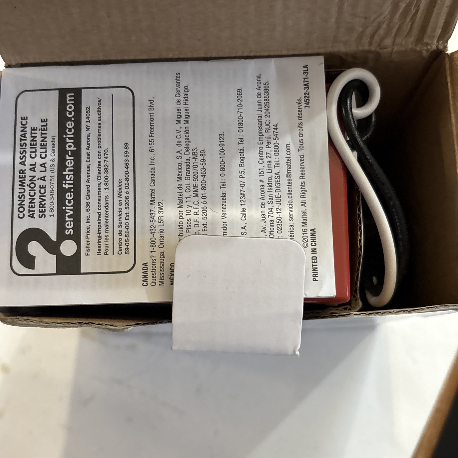Fisher-Price Power Wheels 6-Volt Rechargeable Battery New Old Stock Made In 2019