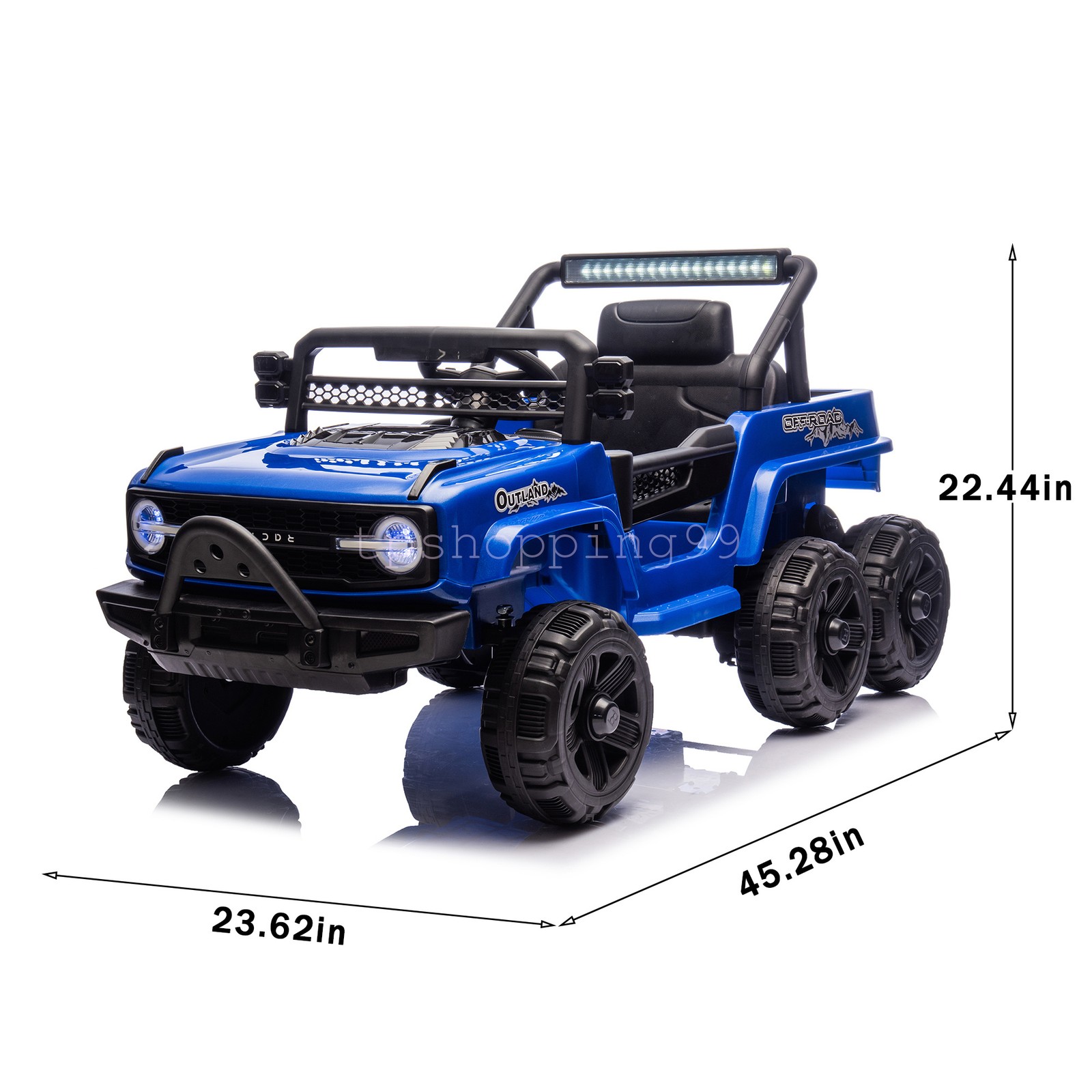 Kids Ride On Toys 6-Wheel electric truck Car Powered Kids’ Electric Vehicles