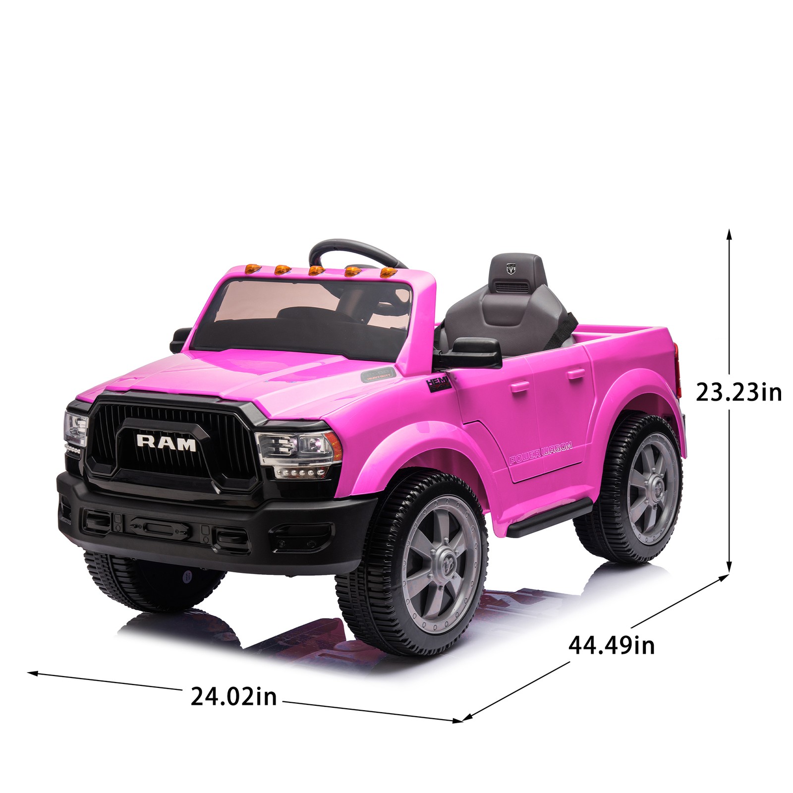 Large Kids Ride On Electric Pickup WITH/Parents Control For Kids Aged 3-5 Pink
