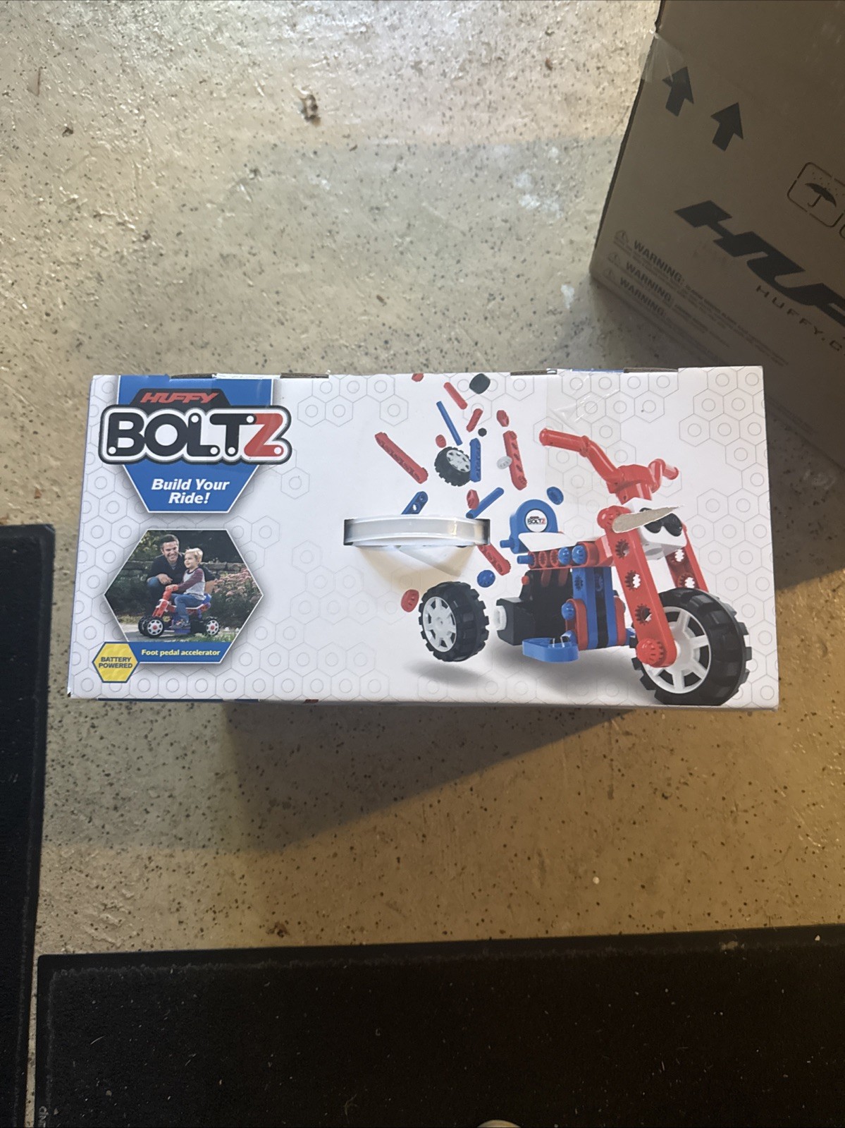 Huffy Boltz 6V Electric Ride On Toy for Kids – Builds 3 Different Styles
