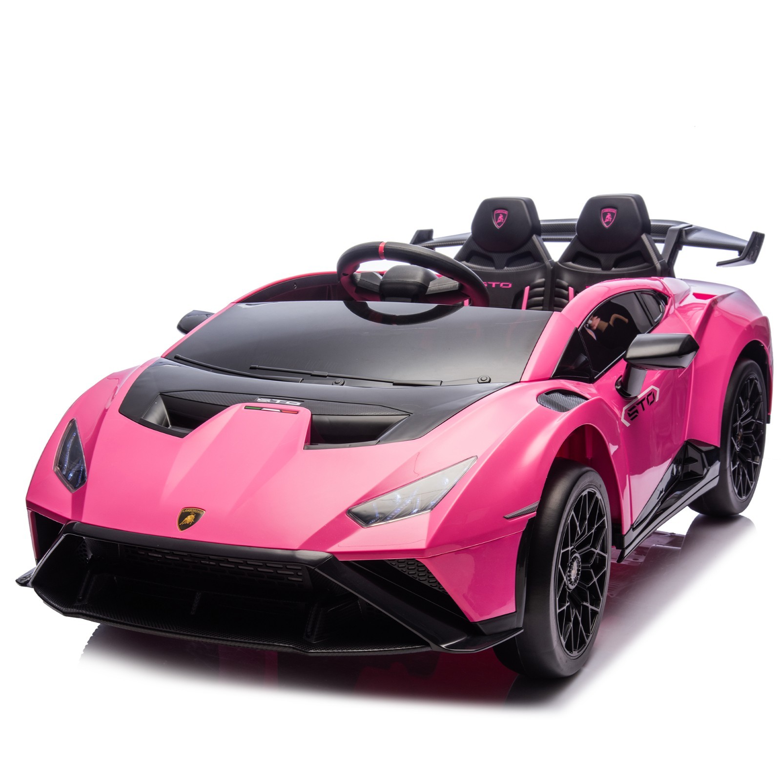 24V Kids Drift Car: 360° Spin, LED Lights, Music, Ages 3-8, 5.59 MPH Max