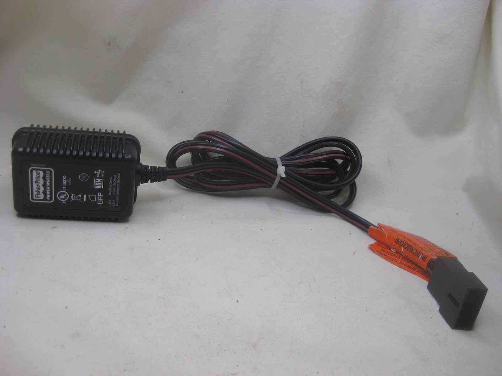 Fisher-Price POWER WHEELS 00801-1781 00803-1295 Class 2 6V Battery Charger OEM
