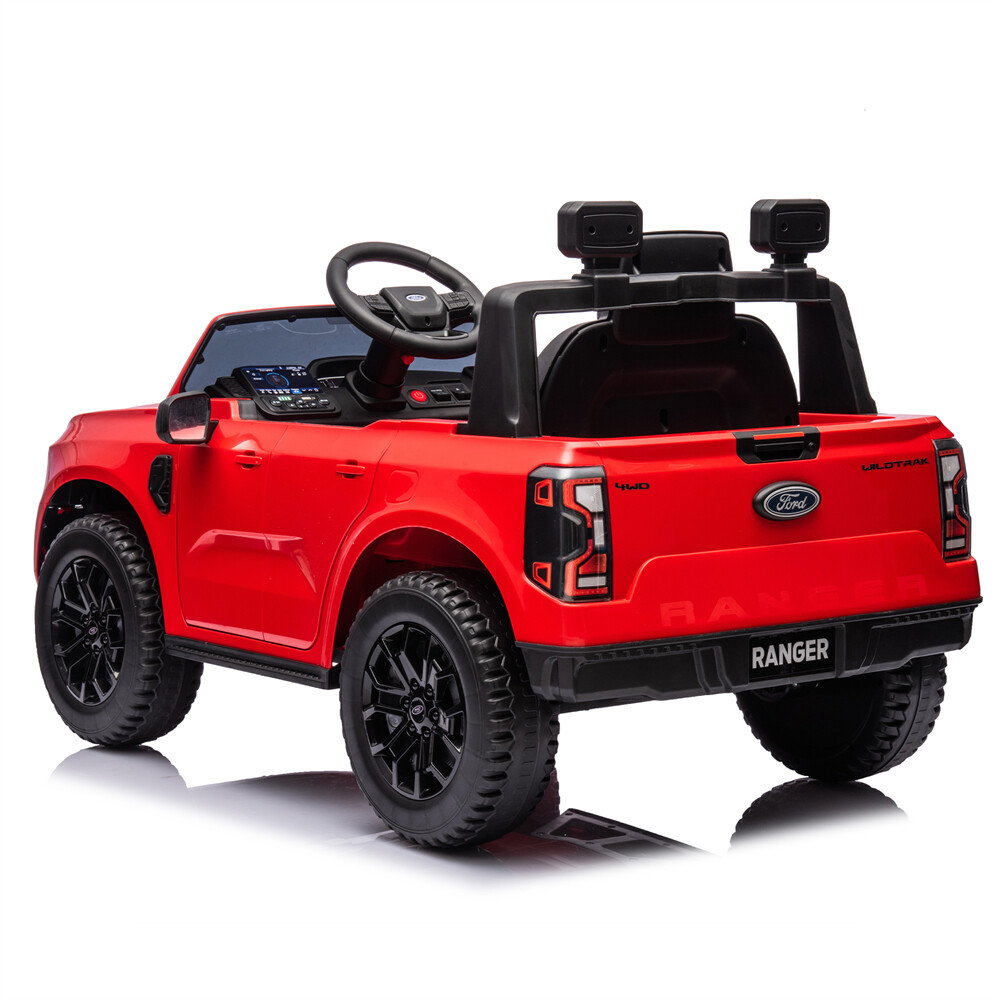 12V Kids Ride On Car w/ Remote Control 1.86-4.97 mph 2WD Kid Toy for Aged 3-8