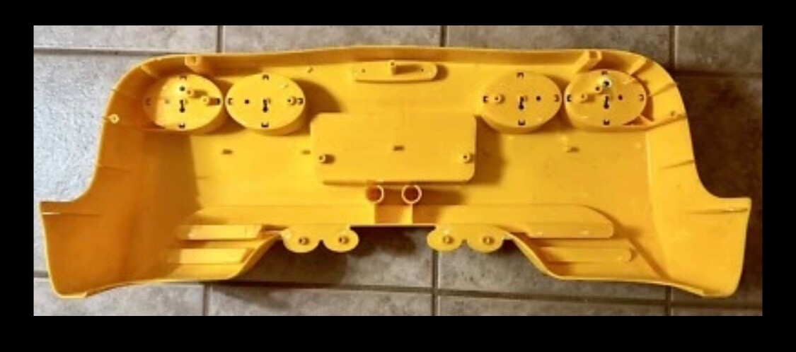 Safety 1st Corvette C5-R Pratt & Miller Front AND Rear Bumpers Yellow