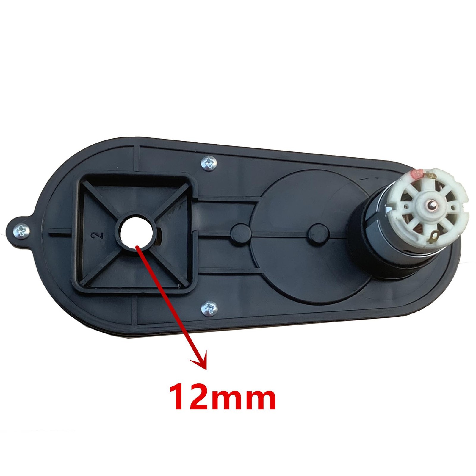 2Pack WW-4 12V RS390 16000RPM Motor Gearbox for Power Wheels Upgrade…