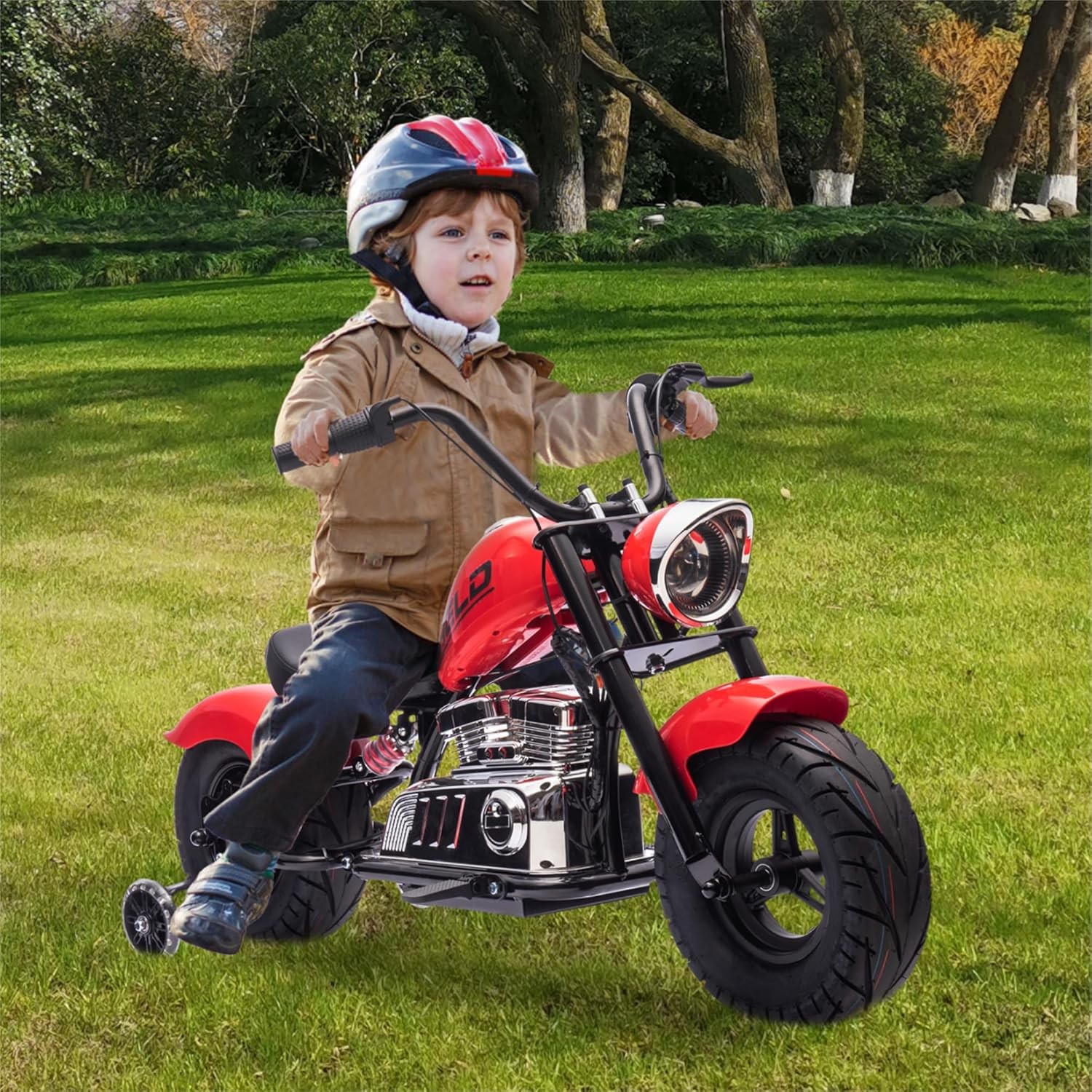 36V Electric Dirt Bike for Teens 16.5MPH&176LB Load Spring Suspension Multicolor