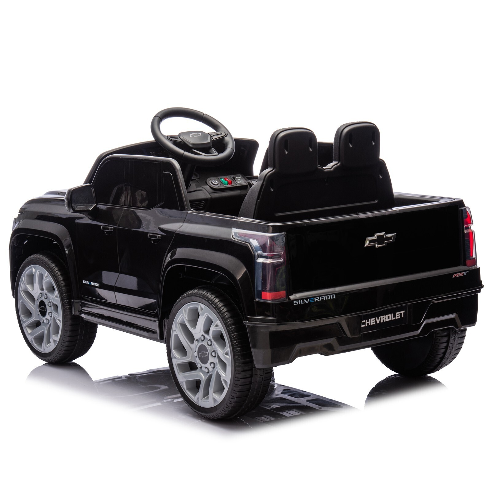 24V Kids Ride on Truck Licensed Chevrolet Silverado Electric Car Toy with Remote