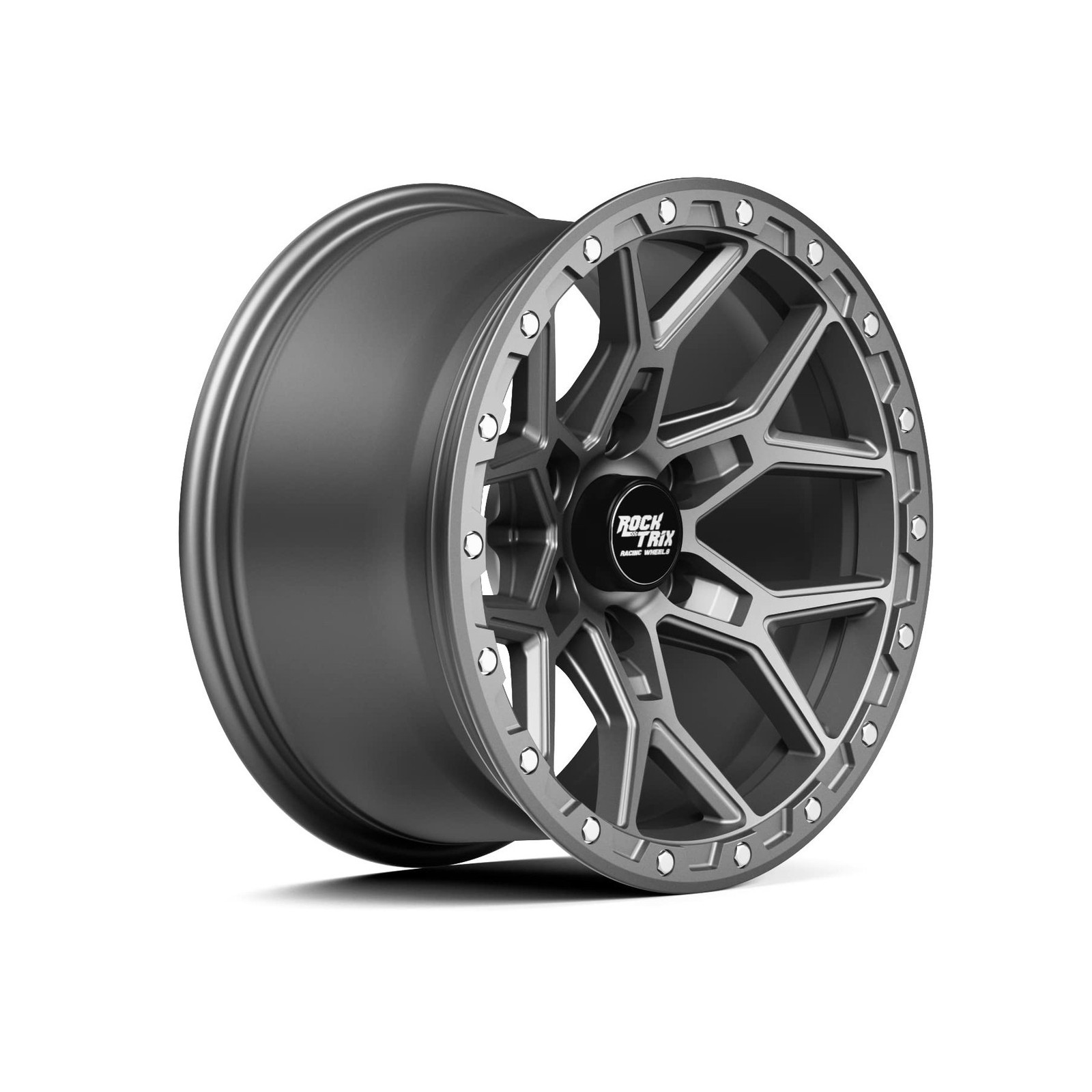 RockTrix RT107 20 inch Wheel Compatible with 2009-2024 Ford F150 20×9 6×135 W…