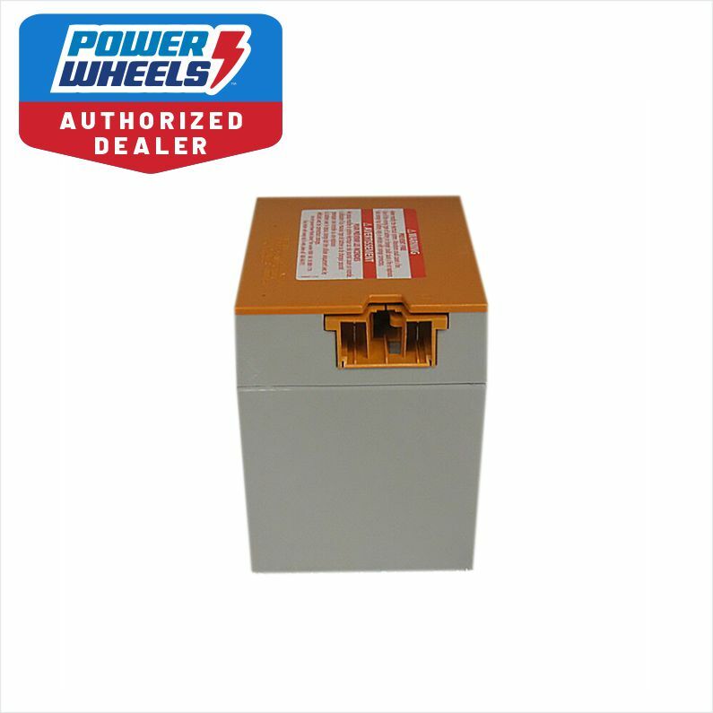 Power Wheels X6645 Fisher Price Jeep Hurricane 12 Volt Orange Top Battery OEM