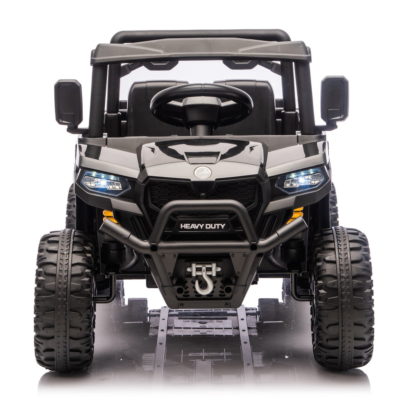 24V 440W Kids Ride on Dump Truck UTV Toy Car 4WD 6-Wheels Parent Control Music