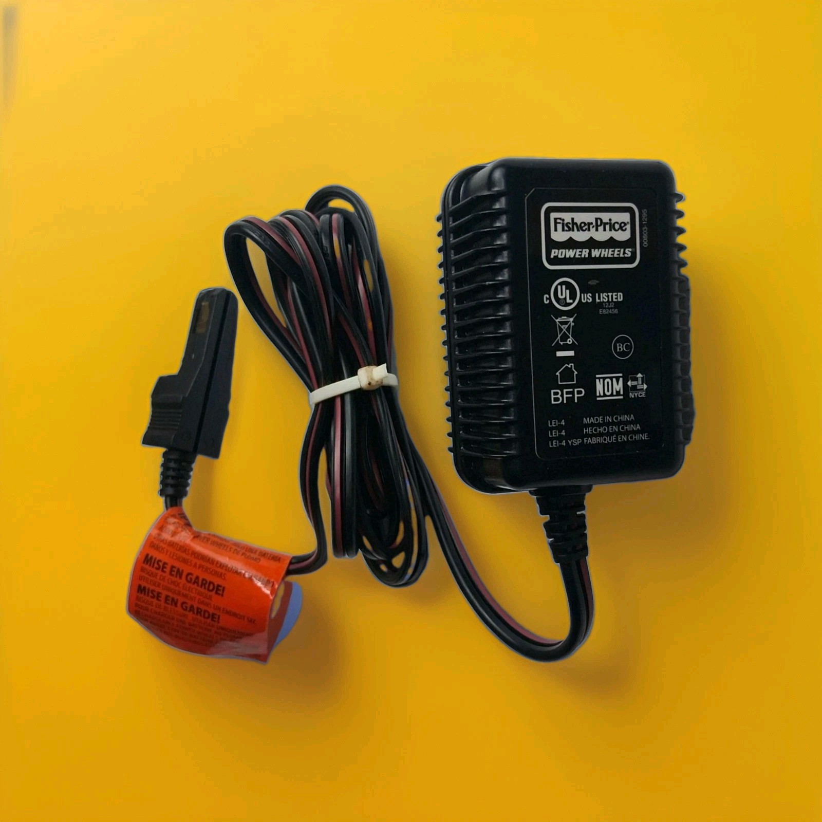 SafeAMP 12-Volt Charger for Power Wheels SA-CPW12 Fisher-Price Safe Amp Battery