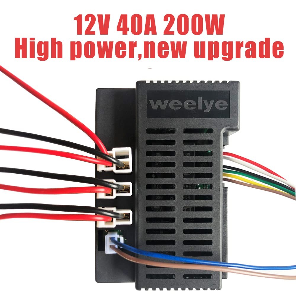 12 Volt Power Wheel DIY Modified WiresHigh Power Self-Made Children Electric