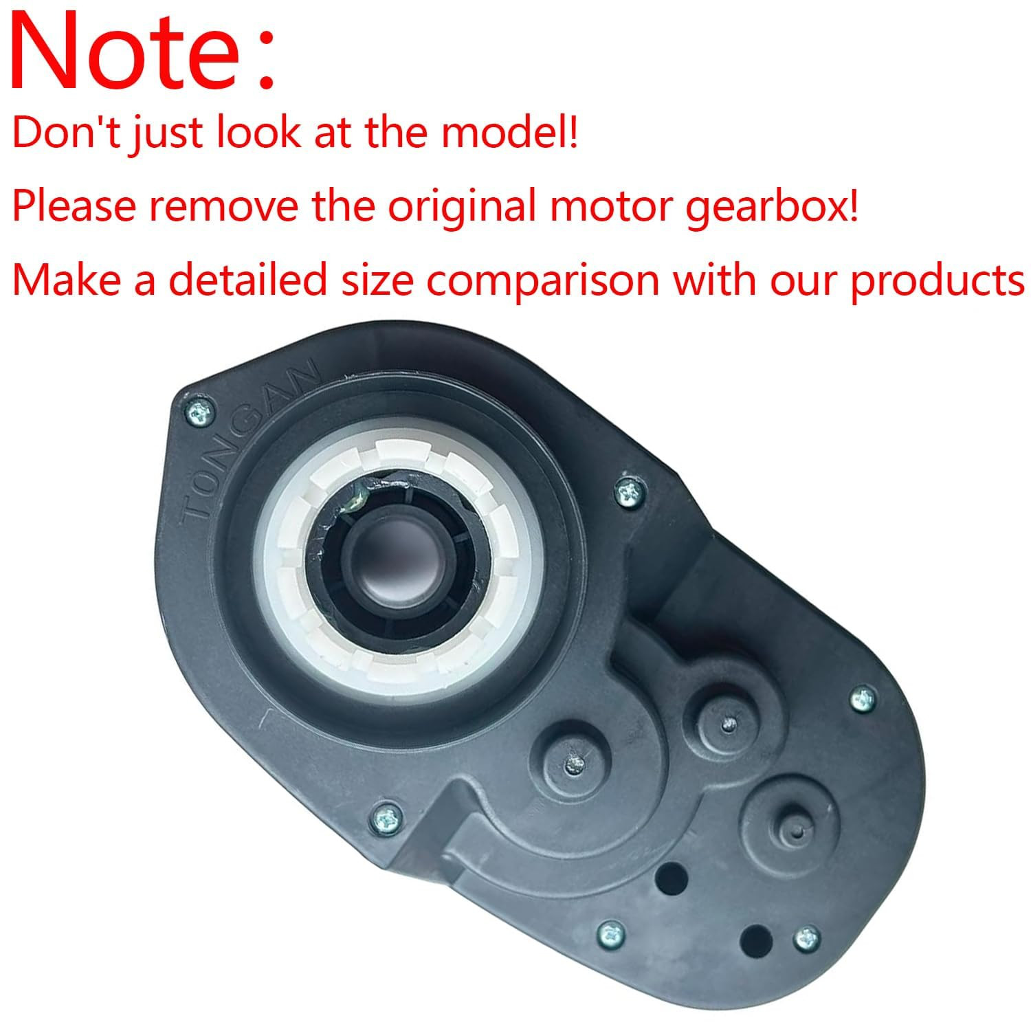 12 Volt RS550 35000RPM High-Speed Motor Gearbox for Power Wheels Kid’S Ride on T
