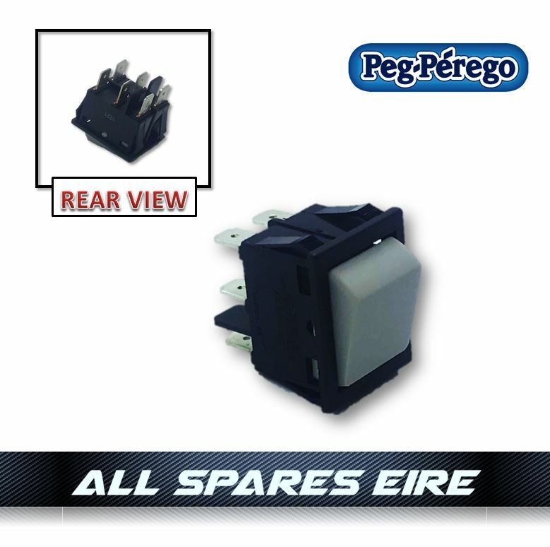 GENUINE PEG PEREGO HIGH / LOW SPEED SELECTOR GEAR SHIFTER 6 PIN SWITCH MEPU0002