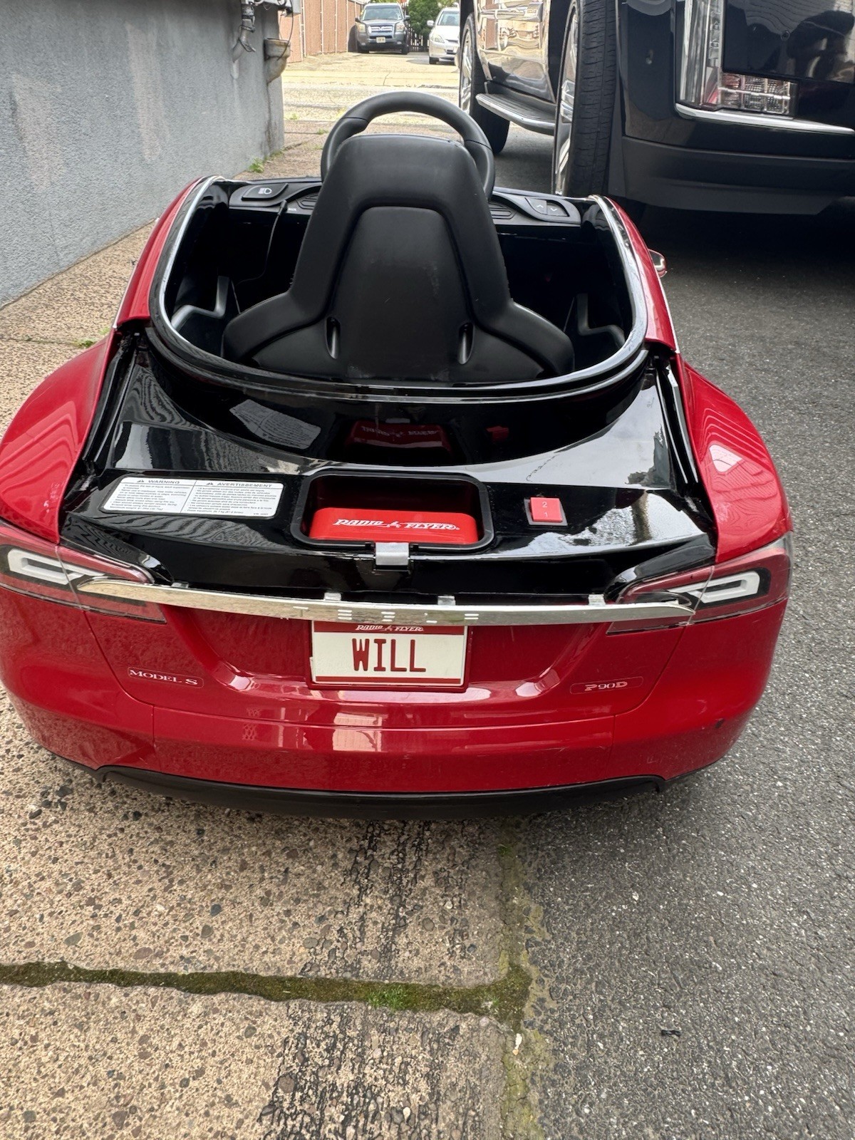 Radio Flyer Tesla Model S Electric Car – Works – W/ Charger