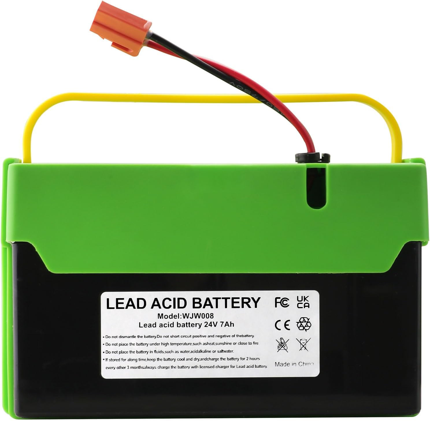 24V Battery for Ride on Toys, 24 Volt 7Ah Rechargeable Battery for Power Wheels,