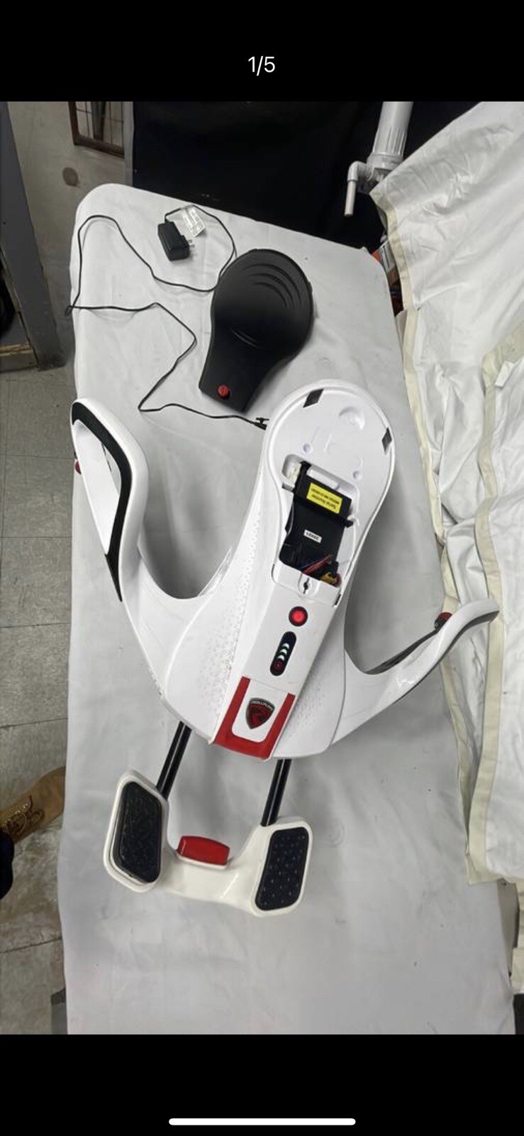 Rollplay 24V Nighthawk NexGen Powered Ride-On – White