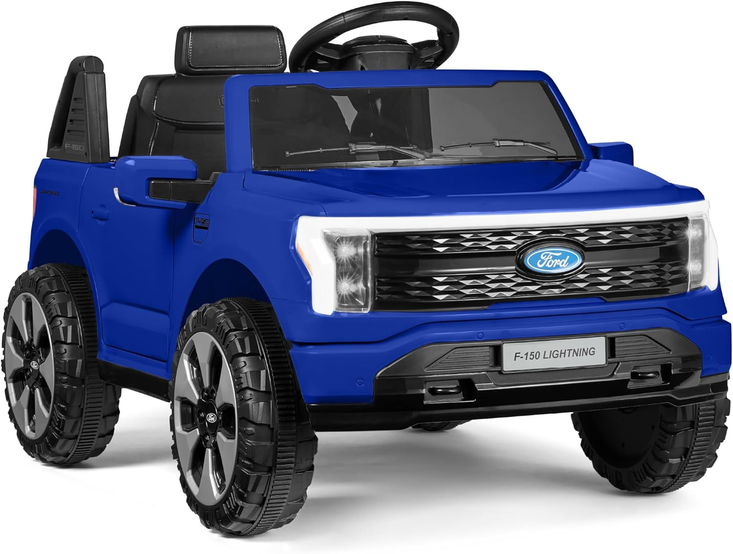 Best Choice Products Licensed Ford F-150 Lightning Truck Kids 12V Electric Ride