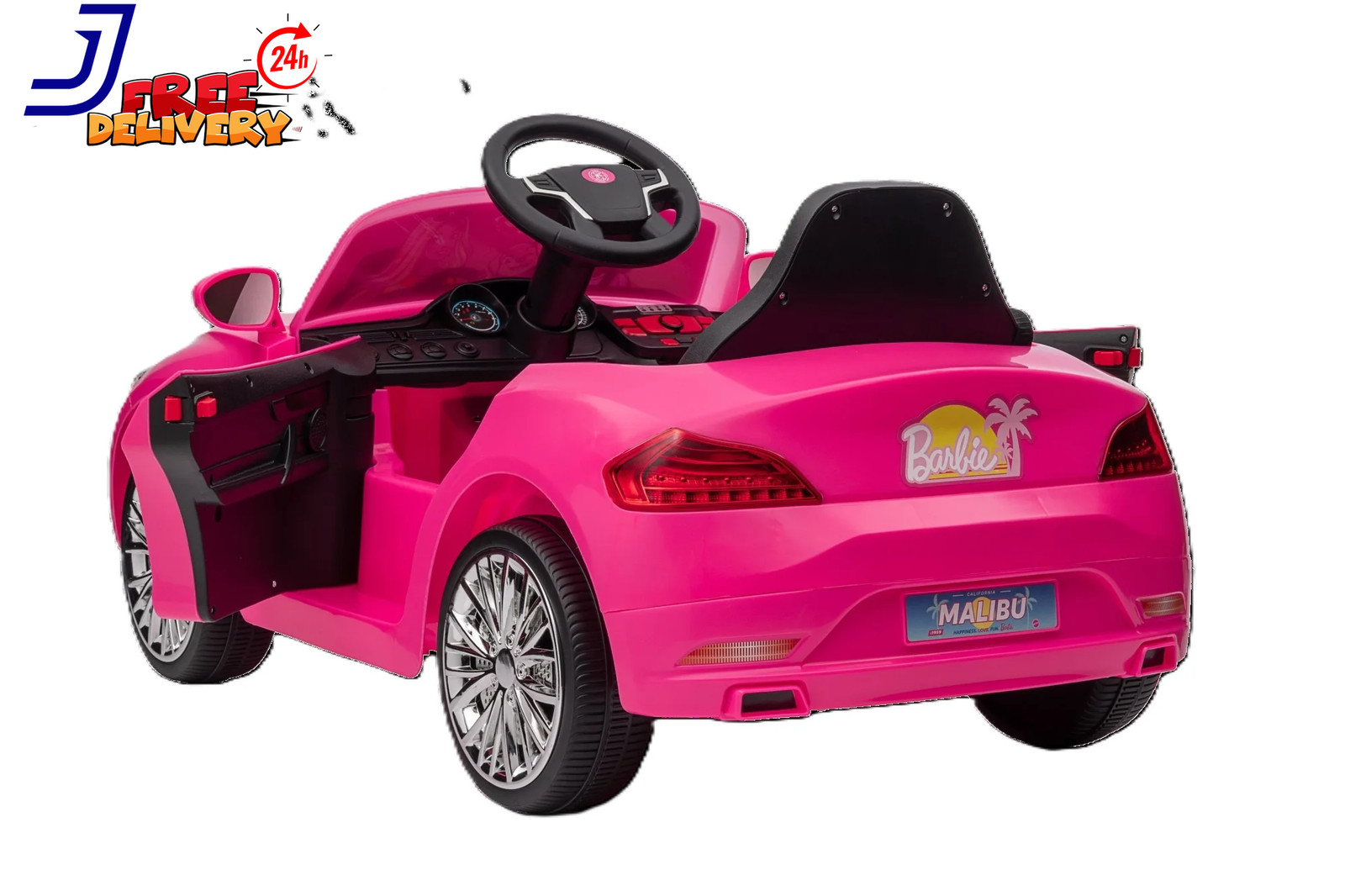 Disney Princess 6V Battery Powered Electric Scooter Ages 3-7 Pink FREE SHIPPING