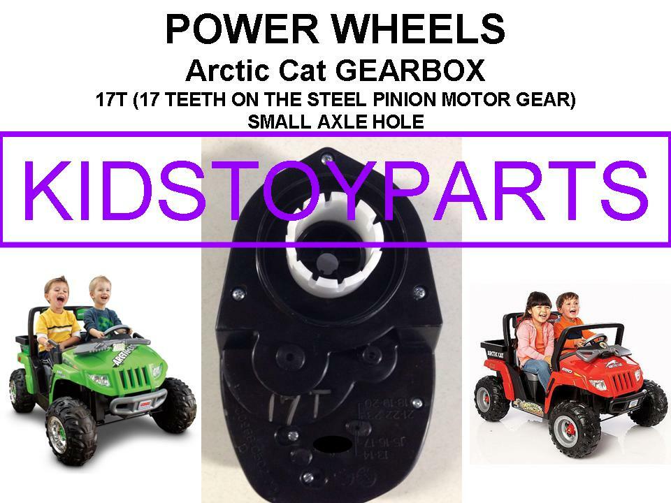 15t 16t 17t SMALL Axle GEARBOX FITS POWER WHEELS SILVERODO GRAVEDIGGER ARCTIC