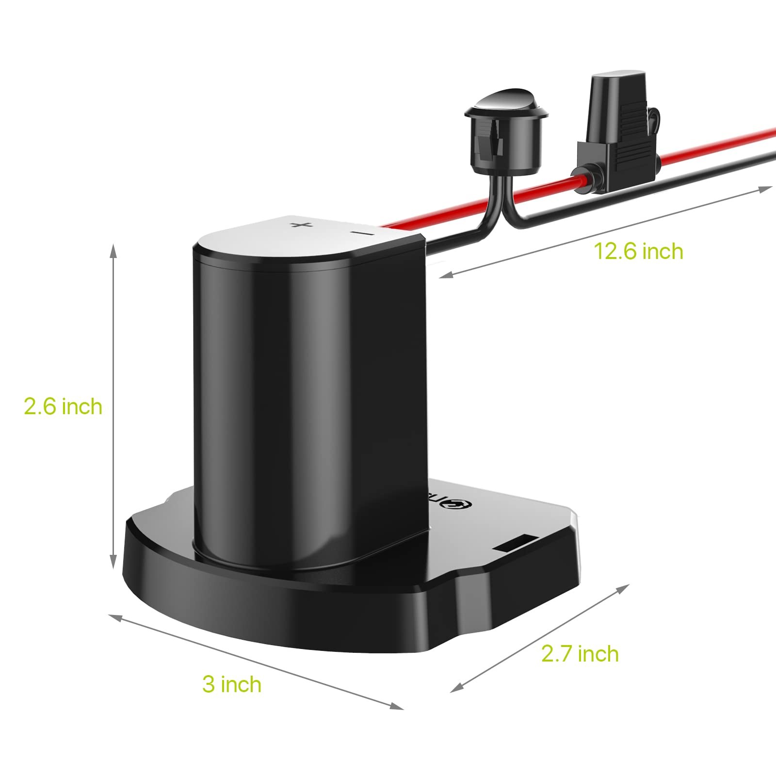 Power Wheel Adapter with Fuse&Switch, Secure Battery Adapter for 18V ONE+ Lit…