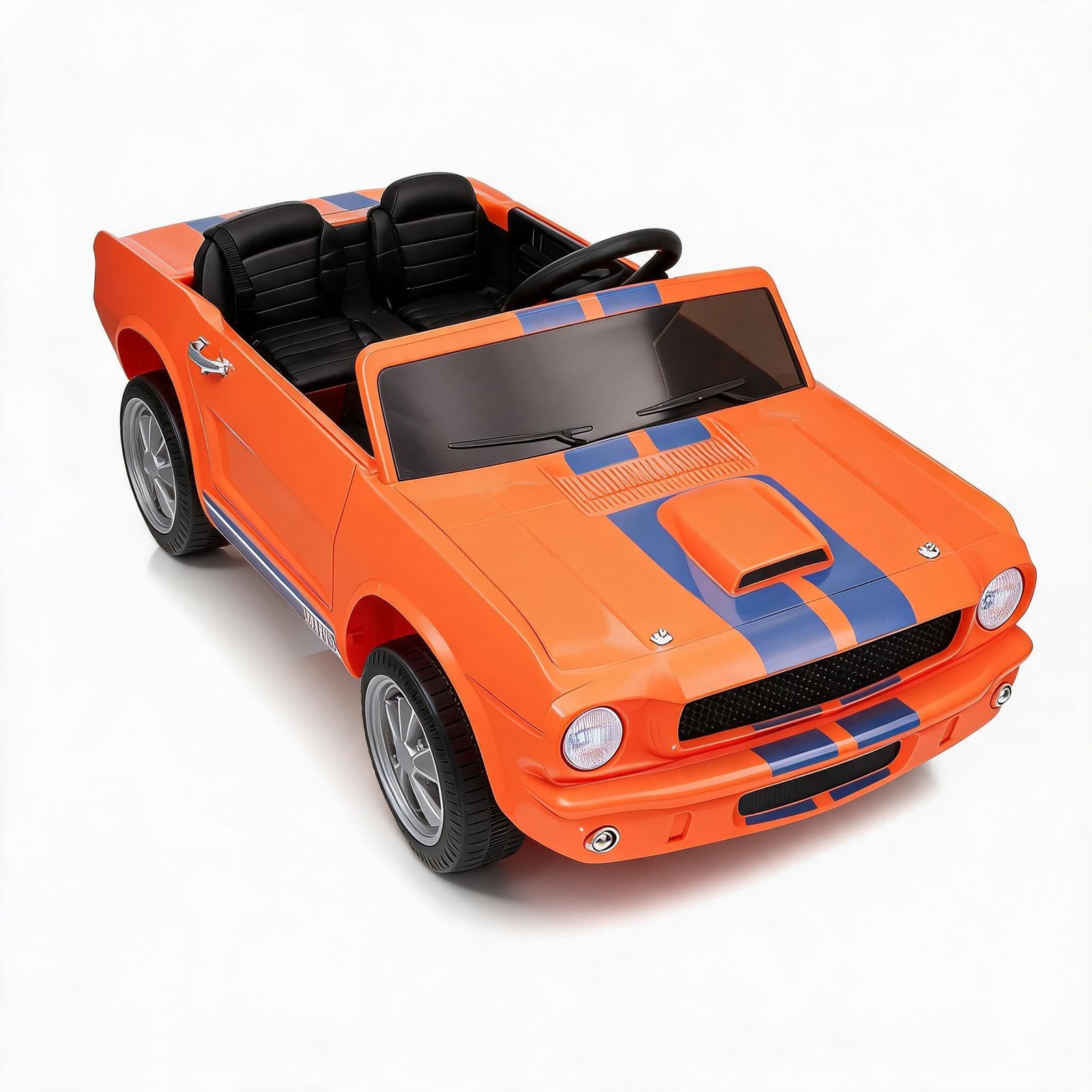 2-Seater Ride on Car Licensed Shelby GT350 24V Electric Vehicle with Remote