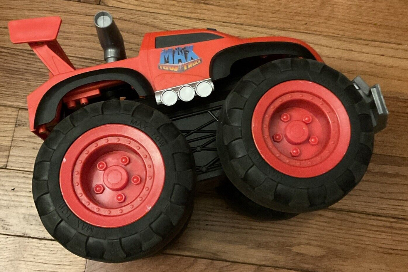 MAX Tow Truck 200lbs Red Electronic Talking Jakks Pacific 2014 TOW DOESN’T WORK