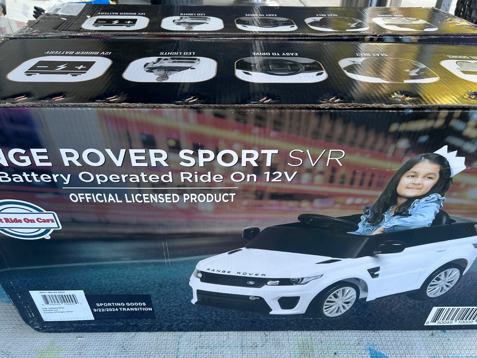 Best Ride on Cars 12V Range Rover Powered Ride-On – White