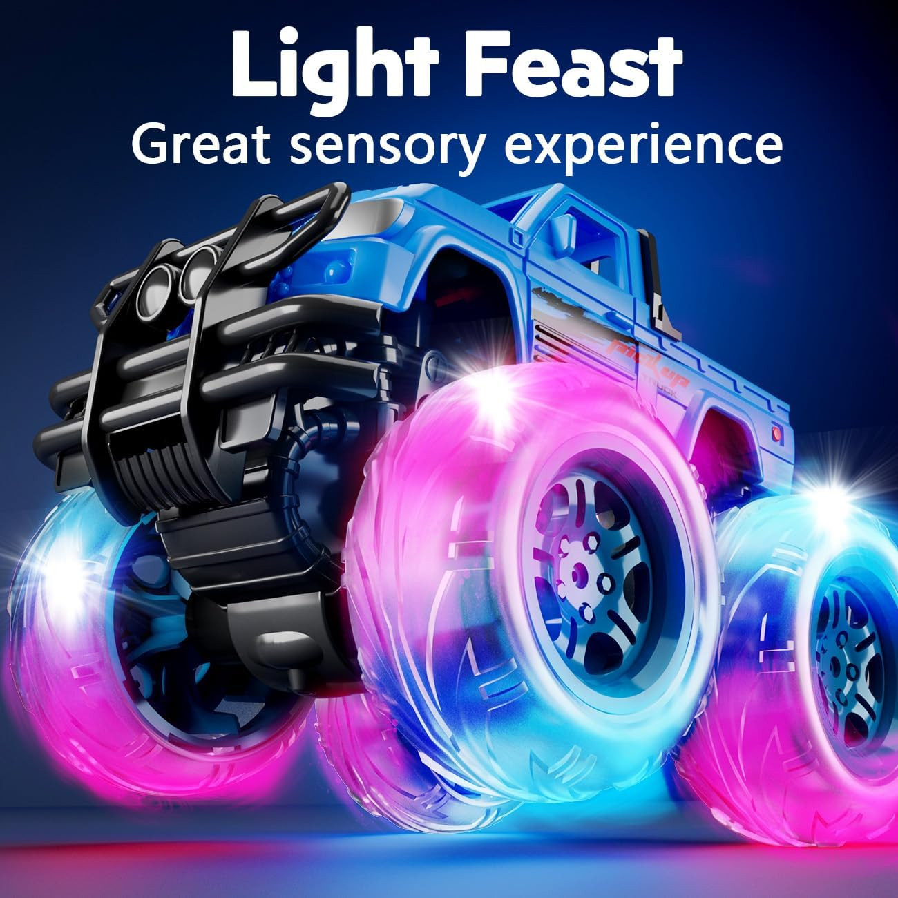 Monster Truck for Boys Age 4-7: outside Toys for Toddlers 1-3,Trucks for Todd…