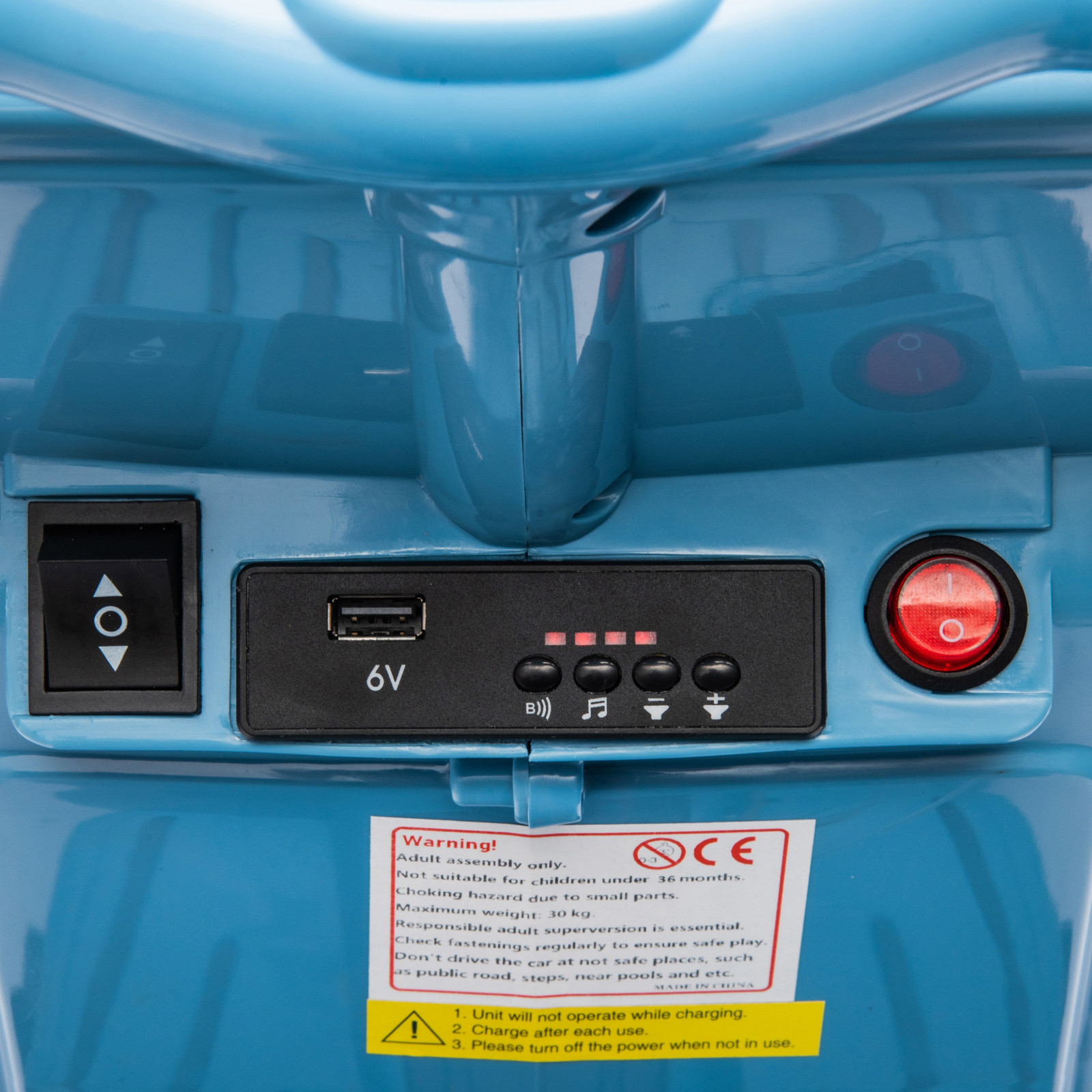 12V Kids’ Vespa Electric Scooter Toy