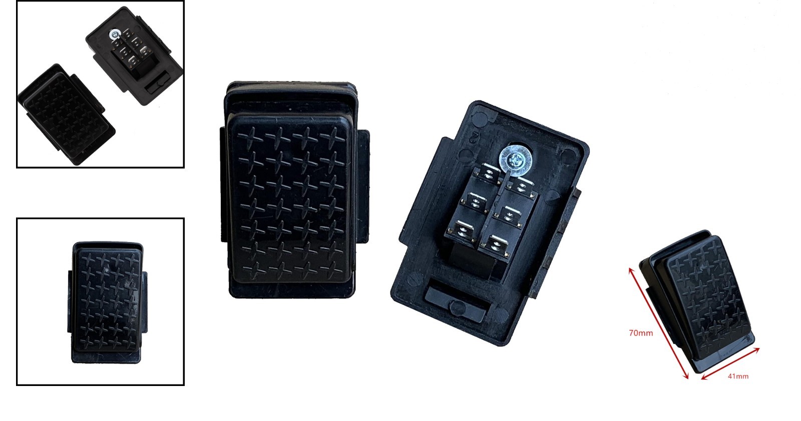 Replacement Accelerator Foot Pedal Switch for Kids Ride On Cars – 6-Pin Socket