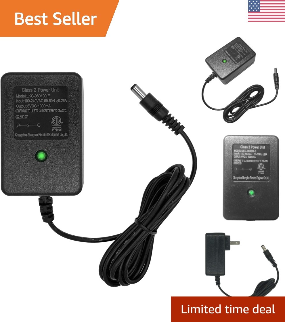 Safe 6 Volt Charger for Hello Kitty SUV & Kidzone Bumper Car – Certified