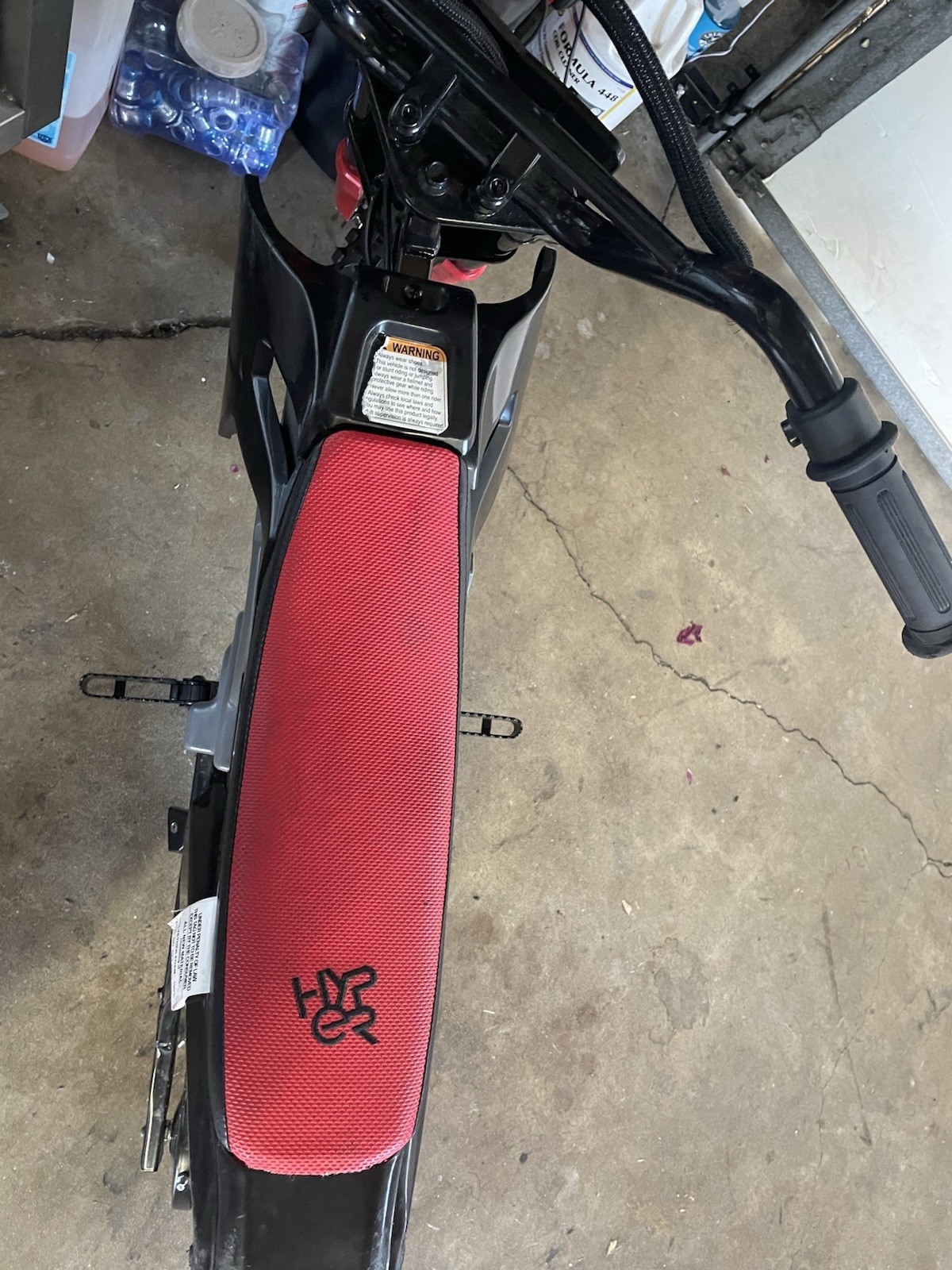 Hyper 24V Battery Operated Ride-On Dirt Bike Motorcycle with Charger Red/Black