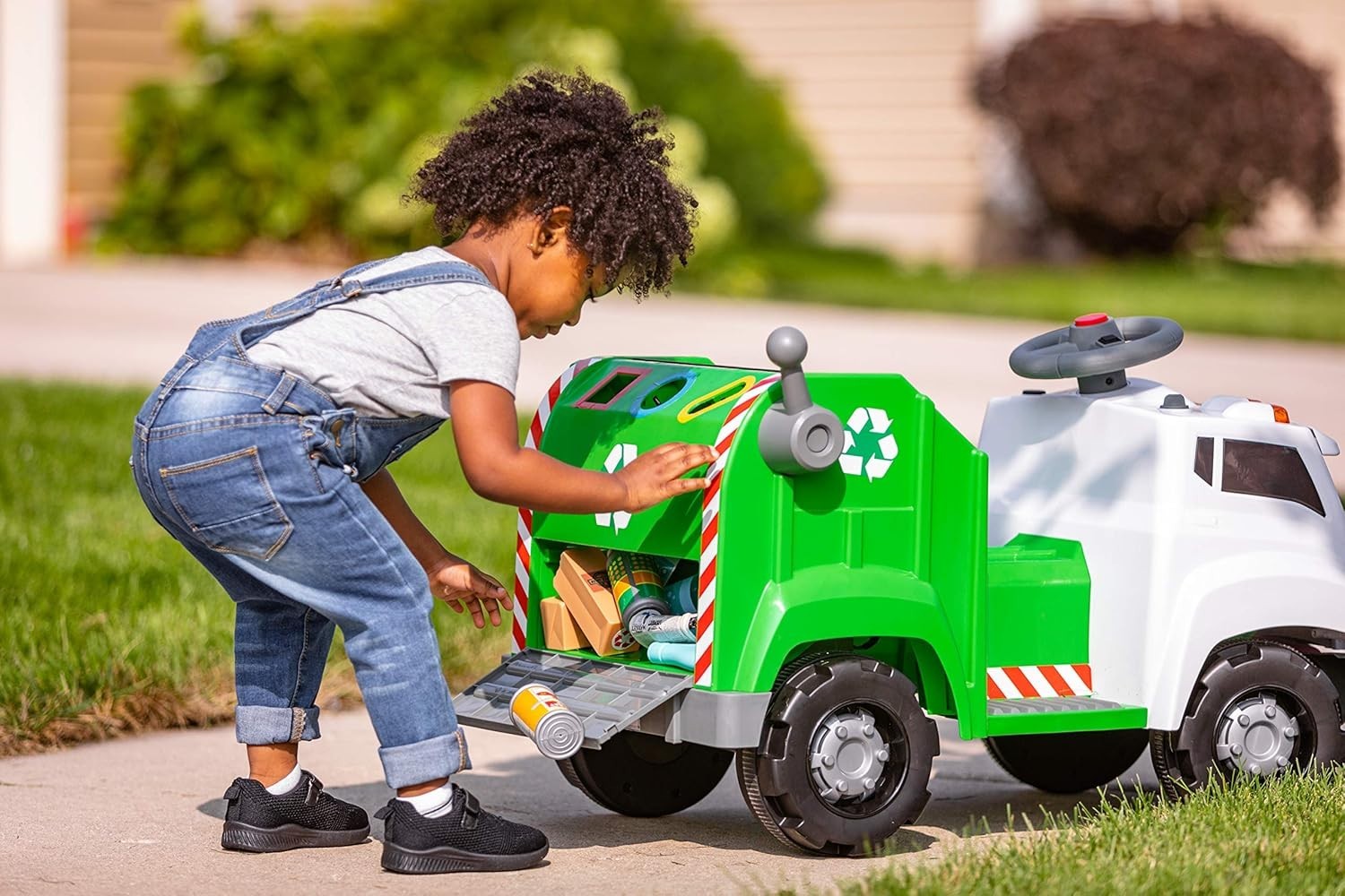 Toddler Ride On Recycling Truck, Ages 1.5-4