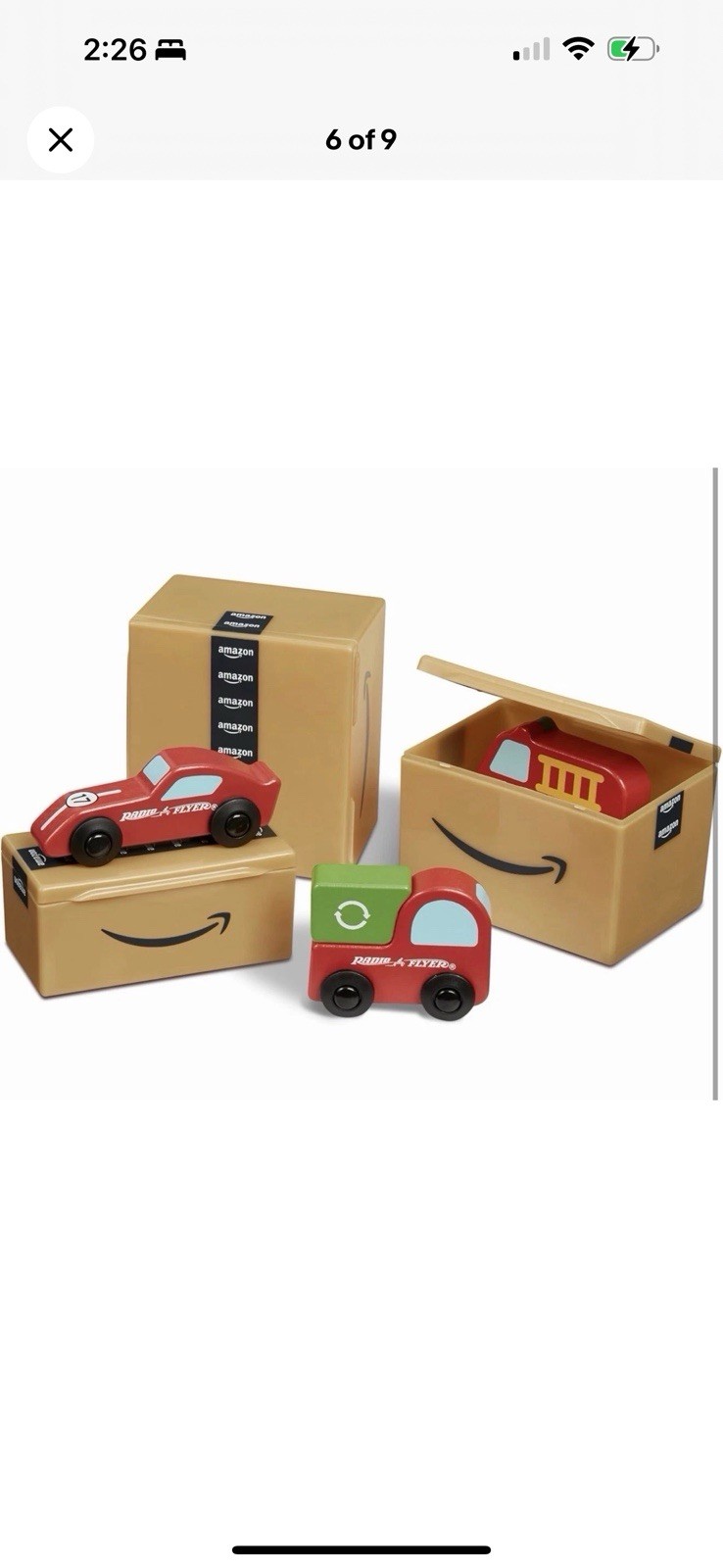 Amazon Delivery Van Ride on Toy for Kids, Blue Toddler Ride on Toy for Ages 2+