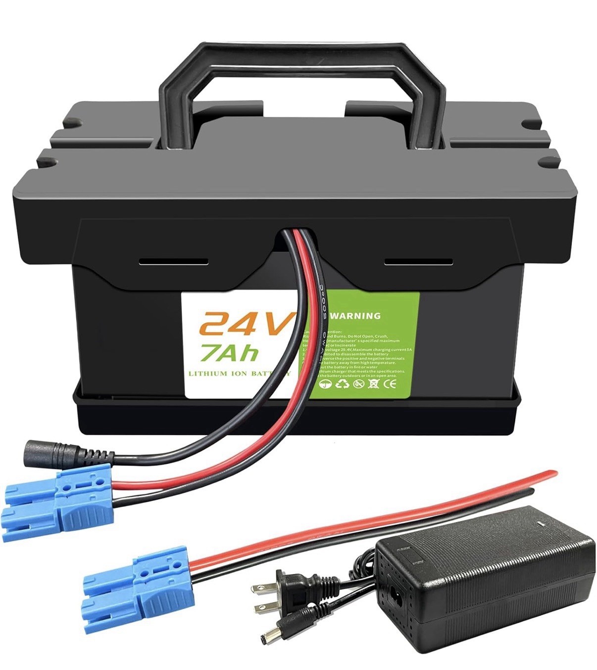 Upgraded 24V 7Ah Battery for 24V UTV Dynacraft Realtre Kids Ride-On Cars
