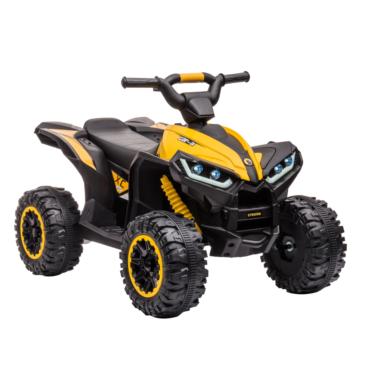 12V Electric Kids ATV Ride On Four Wheeler LED Soft Start Adjustable Speed