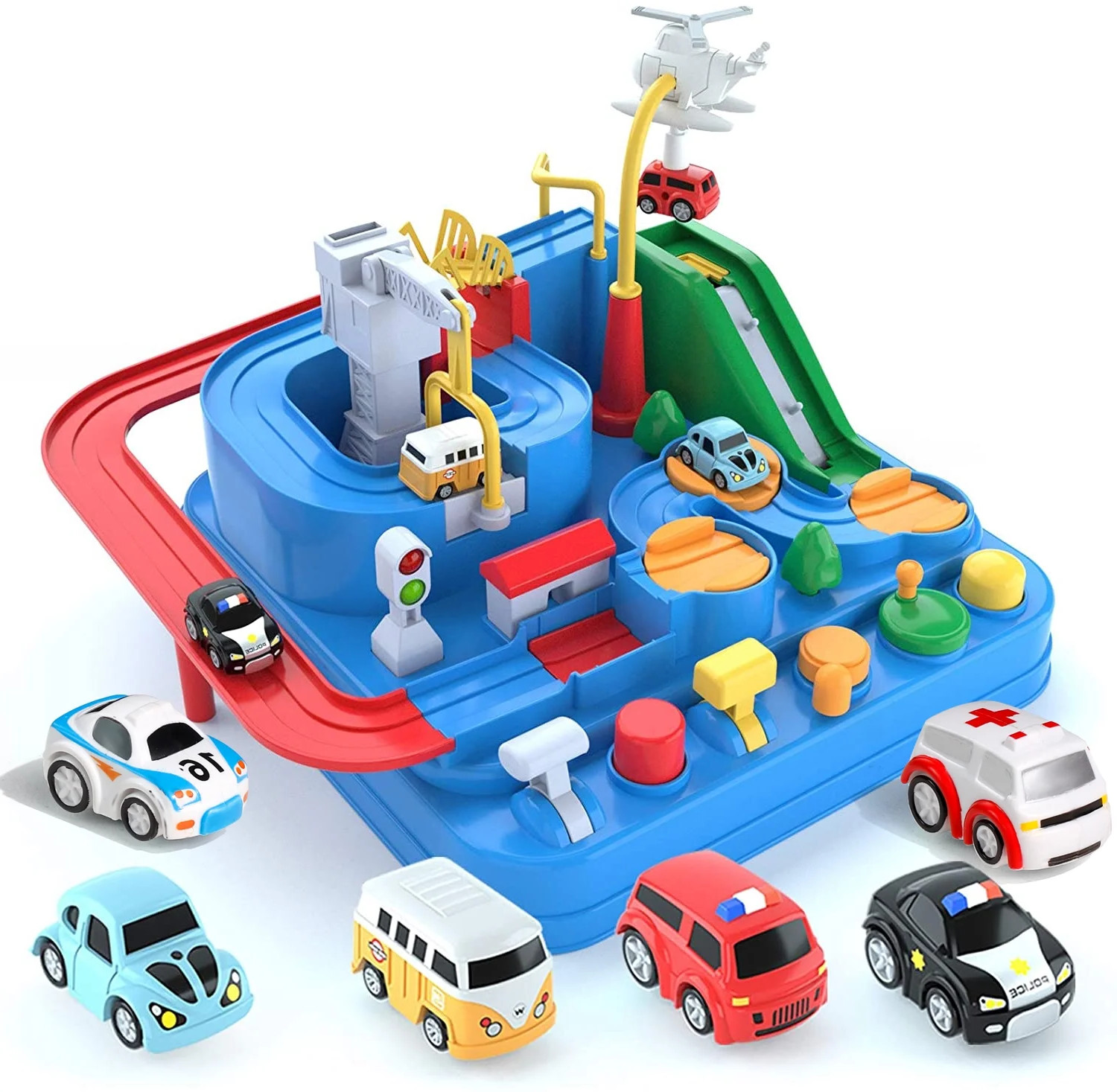 RACE CAR TOY SET Race Track Playset
