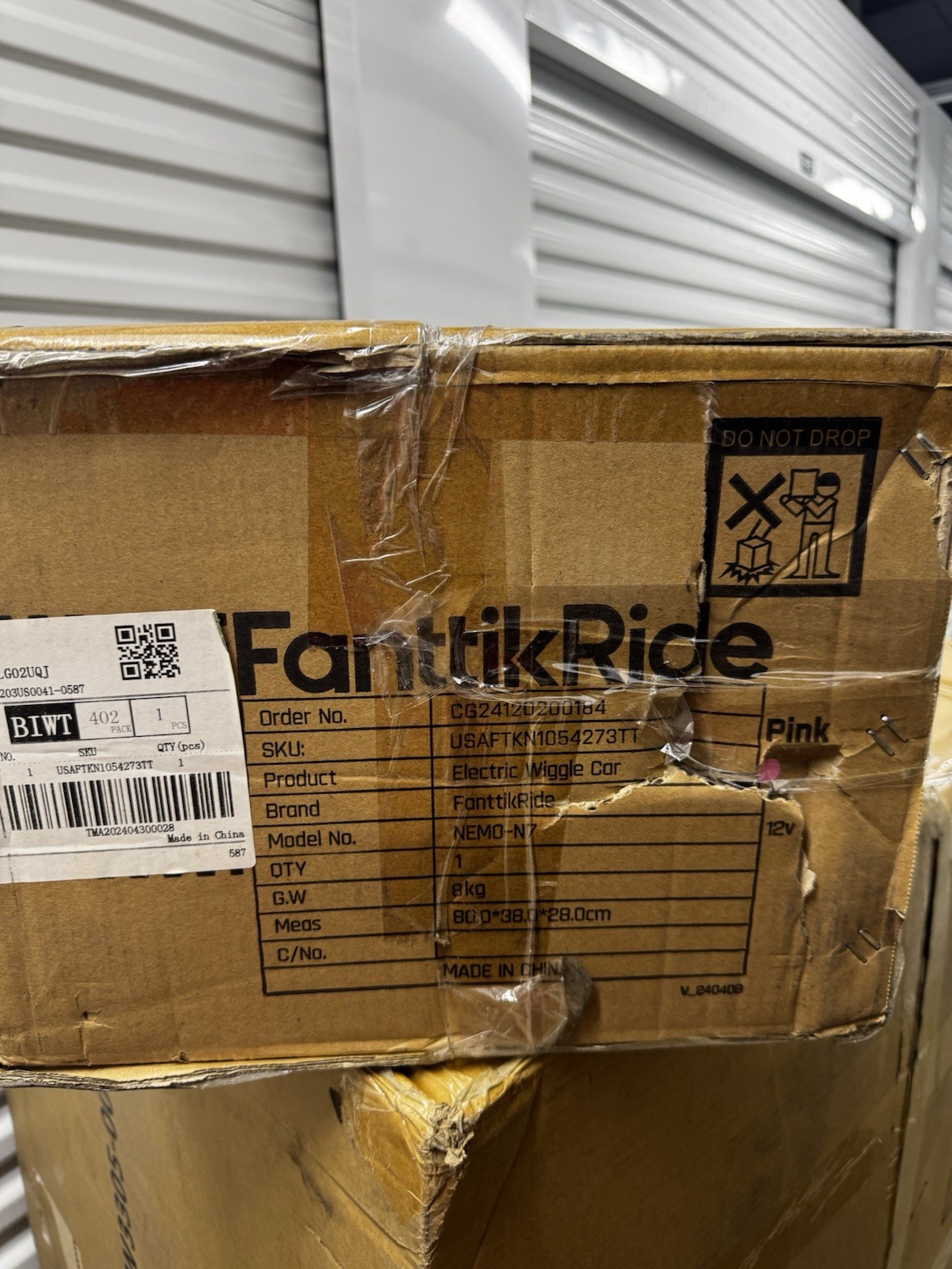 FanttikRide N7 Pro Electric Wiggle Car with Pedal, Rechargeable Battery
