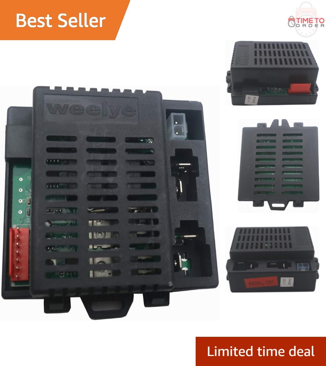 Kids Electric Ride On Car Control Box 12V Replacement with Bluetooth Remote