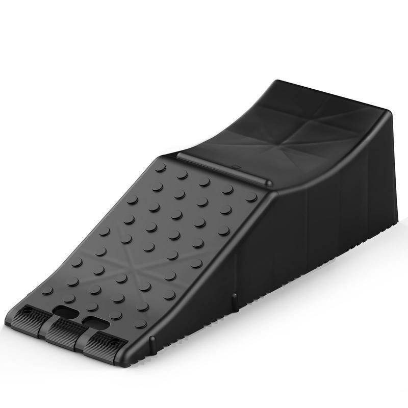 Heavy Duty Car Tandem Wheel Change Ramp 20000 lbs Portable Anti-Slip Design New