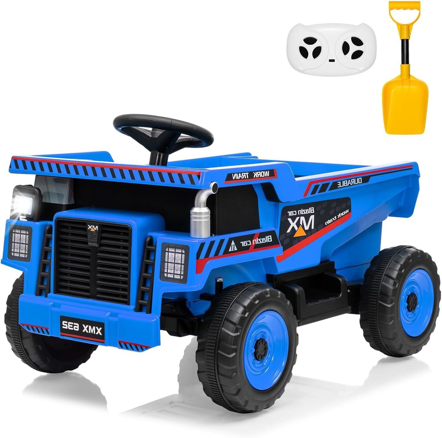 Ride on Toy 12V Kids Ride On Dump Truck Electric Toy Car with Remote Control