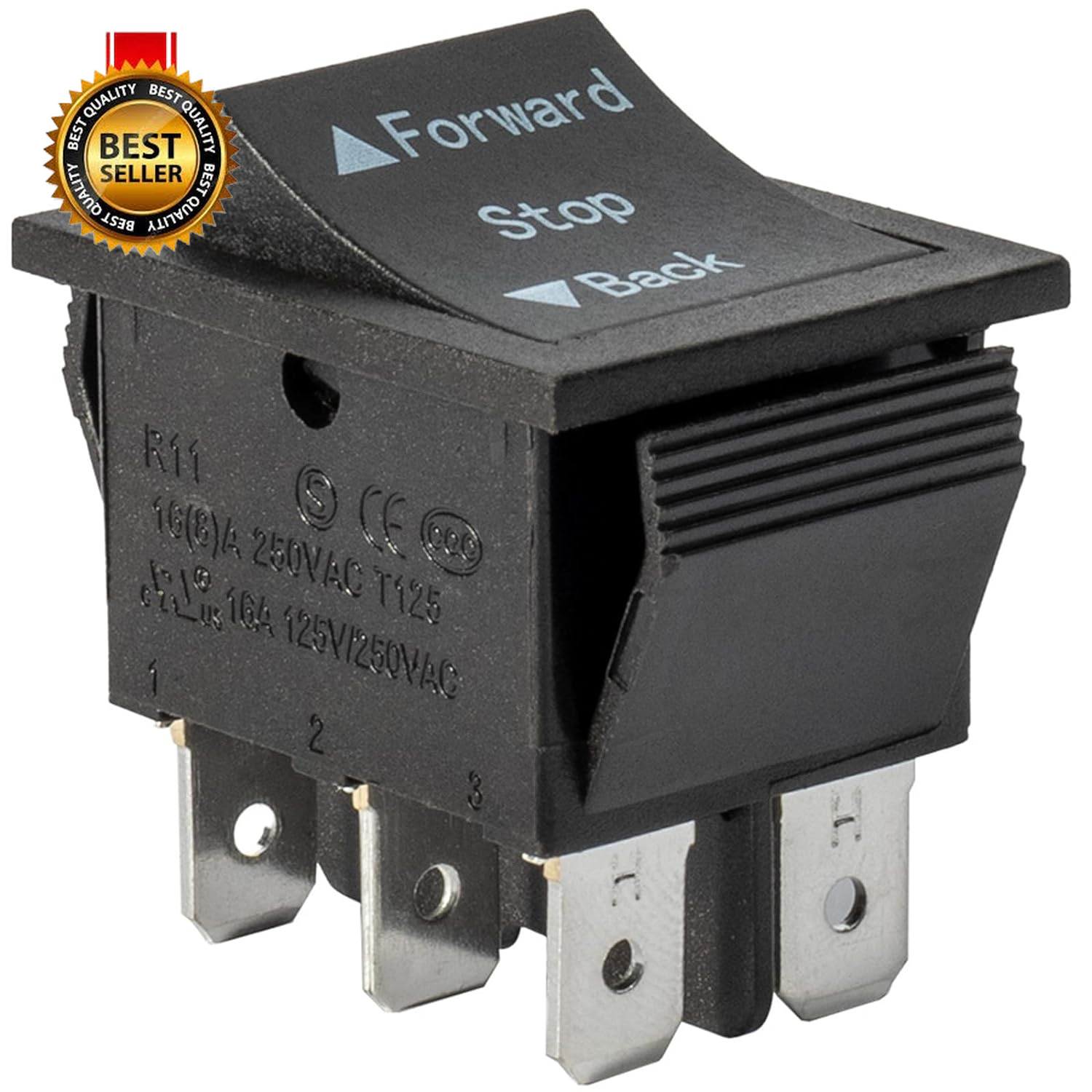 2 Pcs Universal 6V 12V 24V Forward Reverse Switch Compatible with Power Wheels F