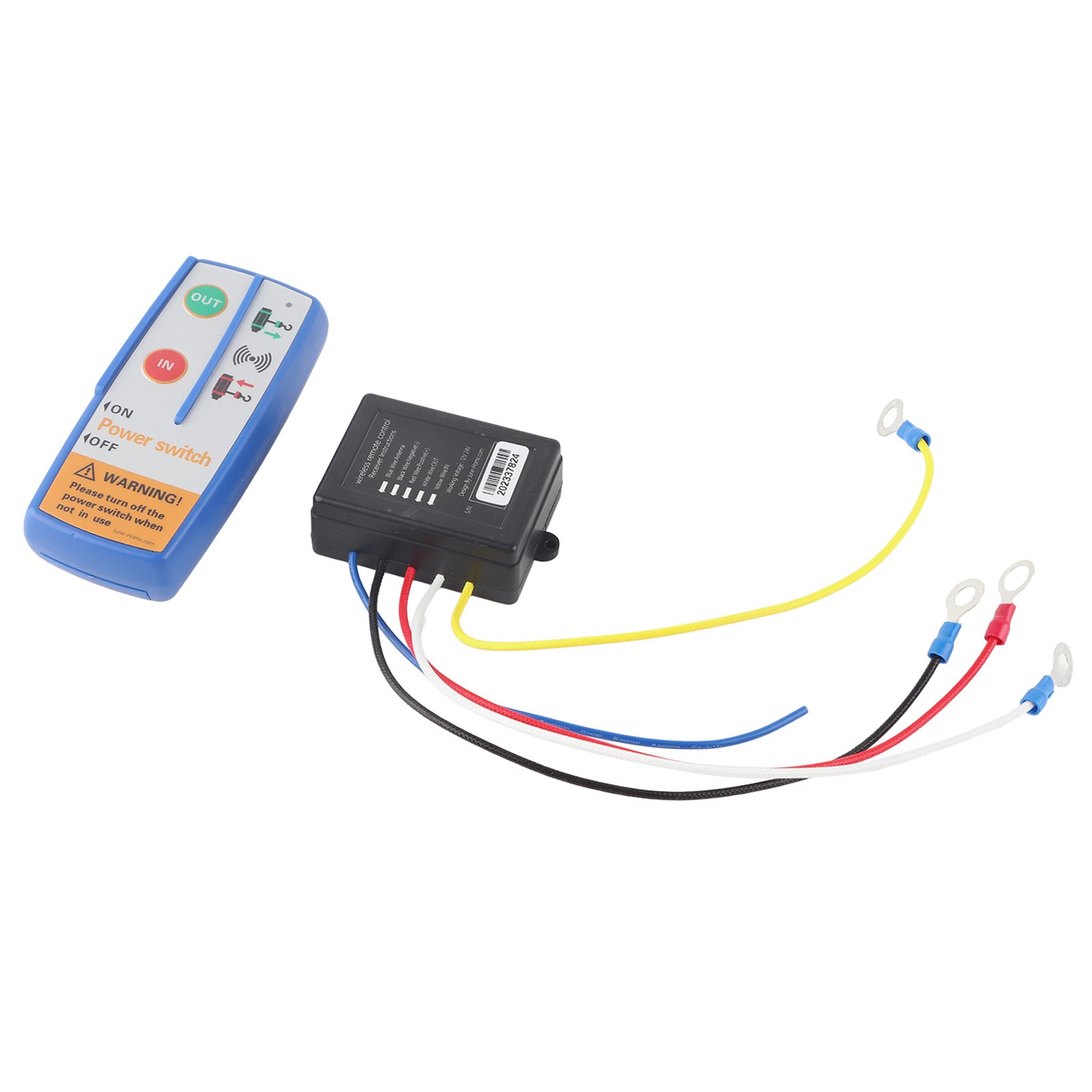Wireless Winch Transmitter For Truck ATV SUV Remote Control System MRQS