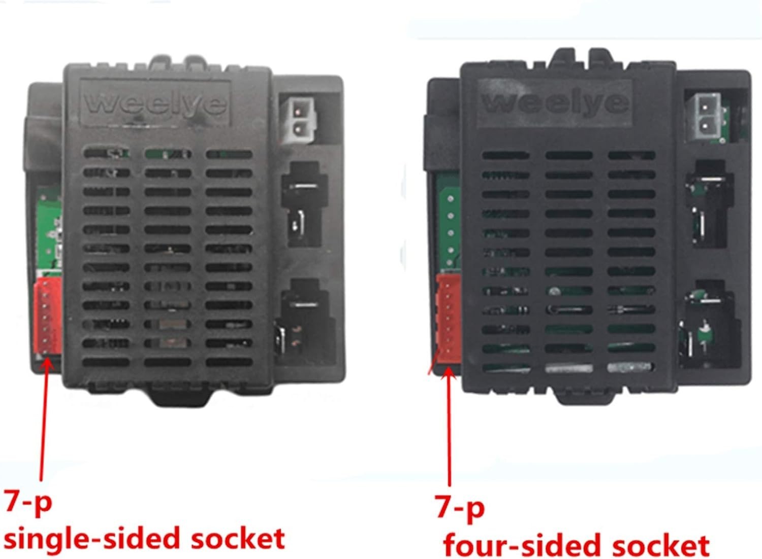 Compact 12V Bluetooth Remote Control & Receiver for Ride-On Toy Cars