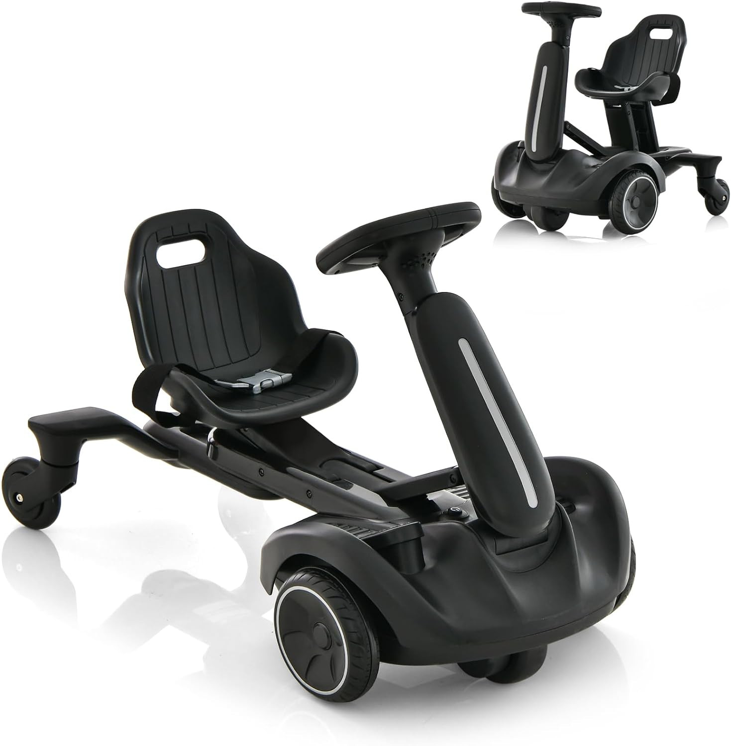 Ride on Drift Car, 6V Battery Powered Electric Vehicle W/360°Rotatable Universal