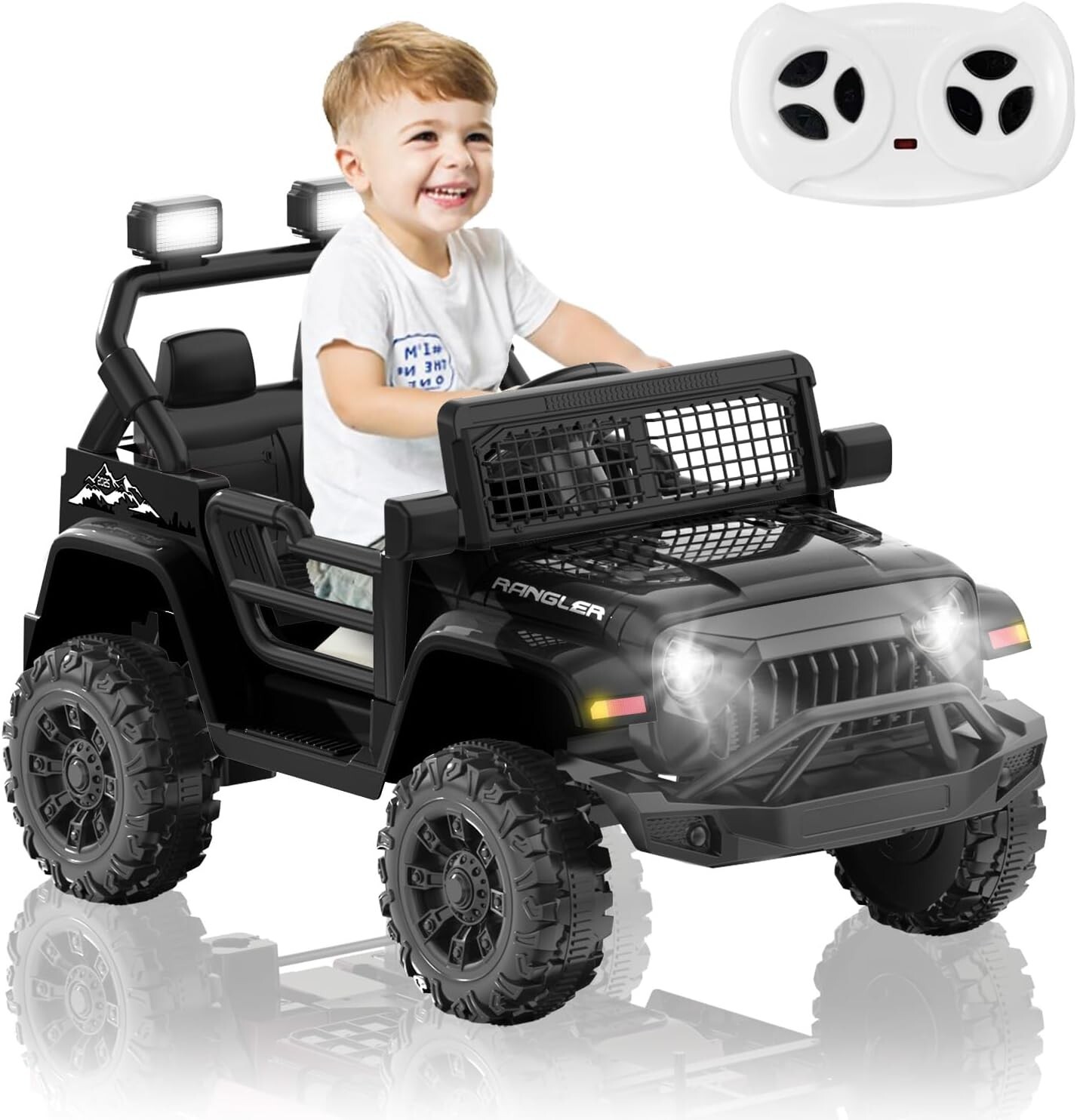 12V Ride on Truck Car w/Parent Remote Control Limited Free Shipping