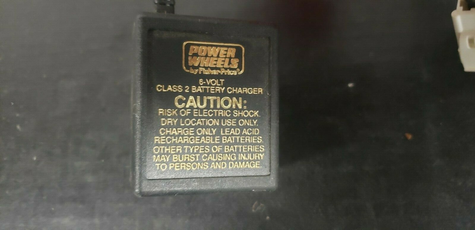 F Power Wheels 6V Class 2 battery Charger