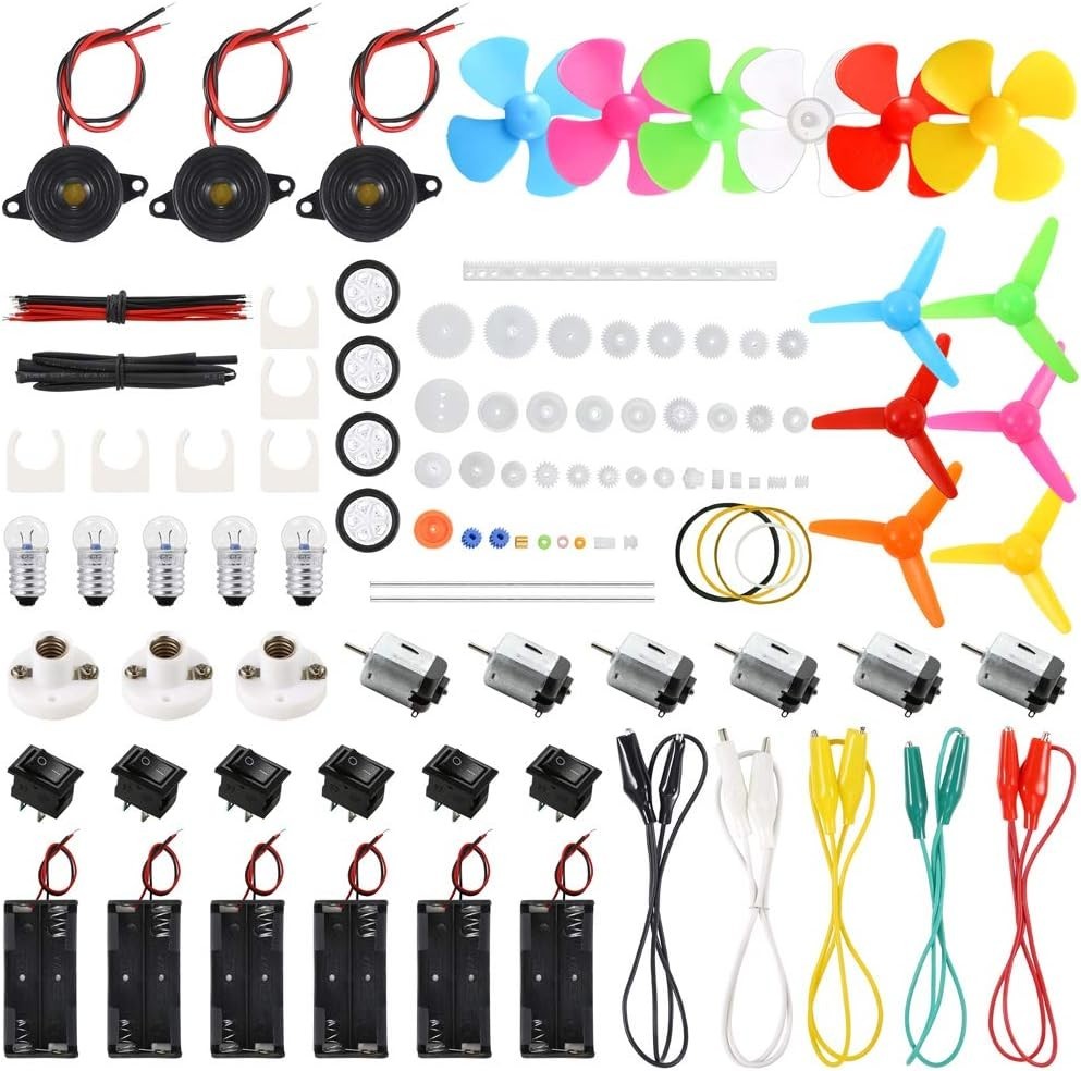 Creative 131-Piece DC Motor Kit: Explore Science and Engineering Today