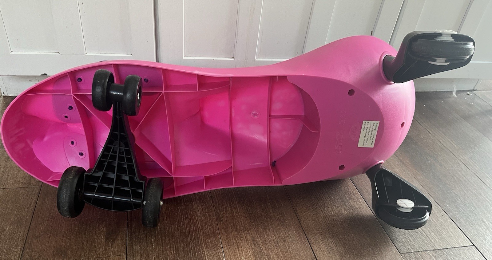 The Original Plasma Car Ride On Toy – Kids- Scooter – PINK + PURPLE – Ages 3+